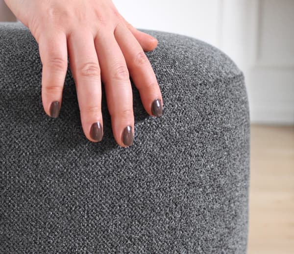 Pouffe Zeone - harmaa