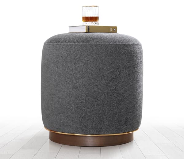 Pouffe Zeone - harmaa