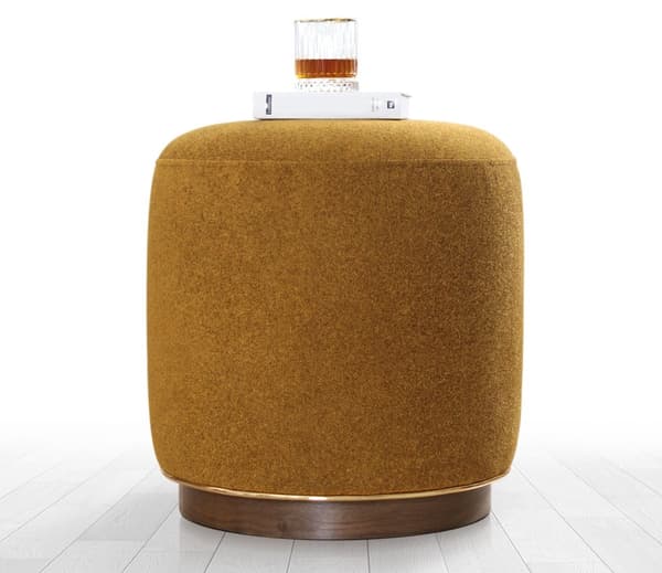 Pouffe Zeone - oliivinvihreä