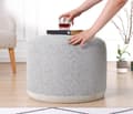 Miniatyrbild 3 av 3: Pouffe Cedre - Ljusgrå