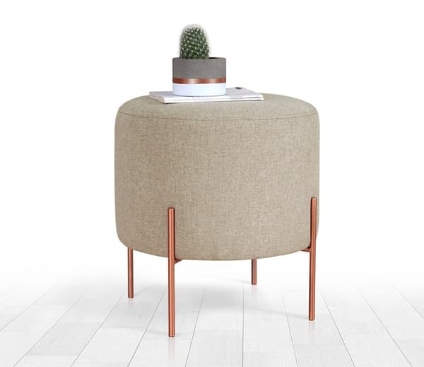 Pouff Copper 48 - Kahvi