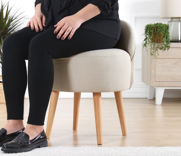 Pouffe Corvile - Creme