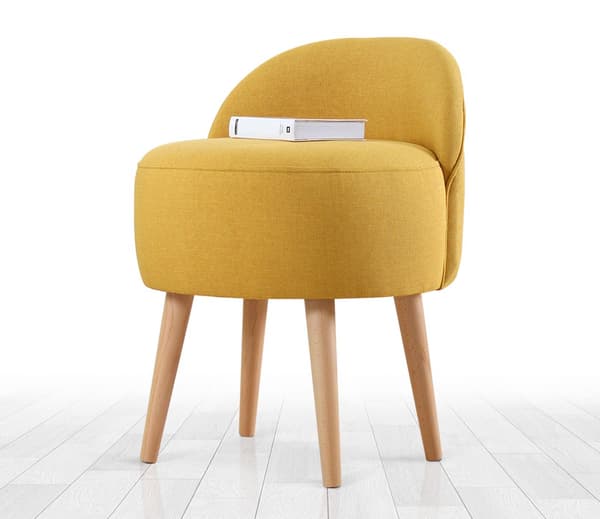 Pouffe Corvile - keltainen