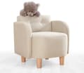 Miniatyrbild 1 av 5: Kid's Wing Chair Volie - Kräm