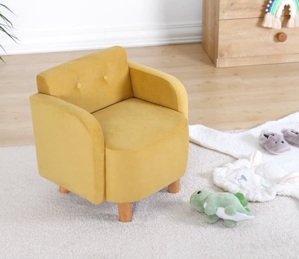 Kid's Wing Chair Volie - Gul