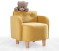 Miniatyrbillede 1 af 6: Kid's Wing Chair Volie - Gul