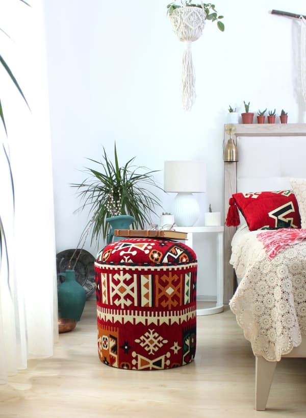 Pouffe Bozok v2 - Monivärinen
