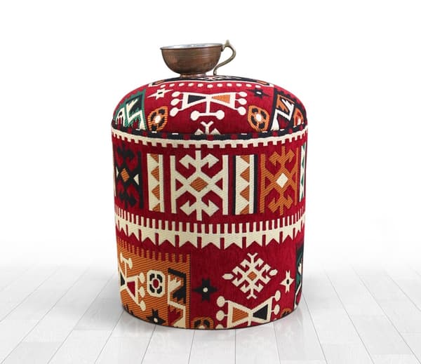 Pouffe Bozok v2 - Monivärinen