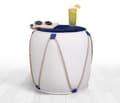 Pikkukuva 1 / 4: Pouffe Fora v2 - sininen, valkoinen
