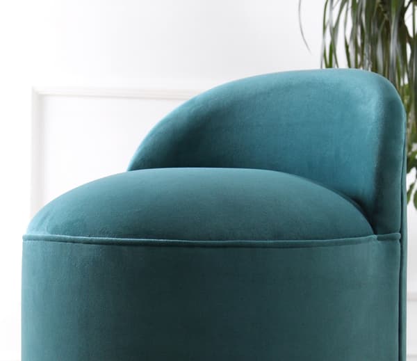 Pouffe Dover - bensiininvihreä