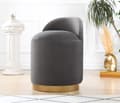 Miniatyrbild 1 av 5: Pouffe Dover - Mörkgrå