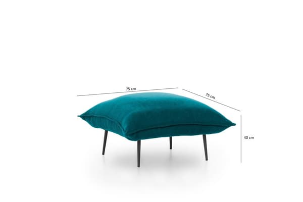 Tuffet Aspen Tuffet - Petrol Green GR124