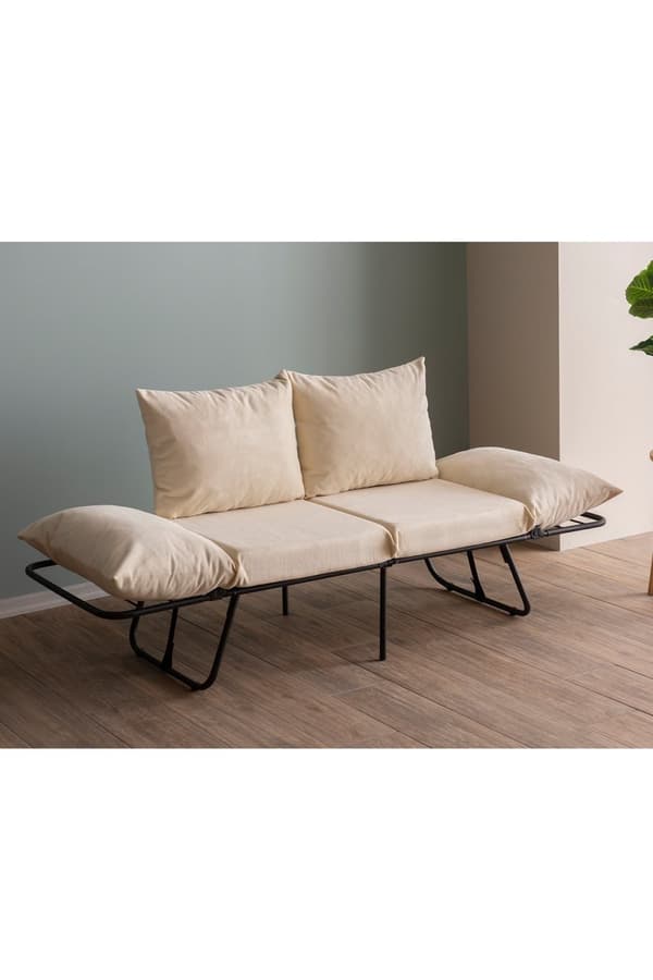 2-sæders sovesofa Viper 2-personers - Light Cream