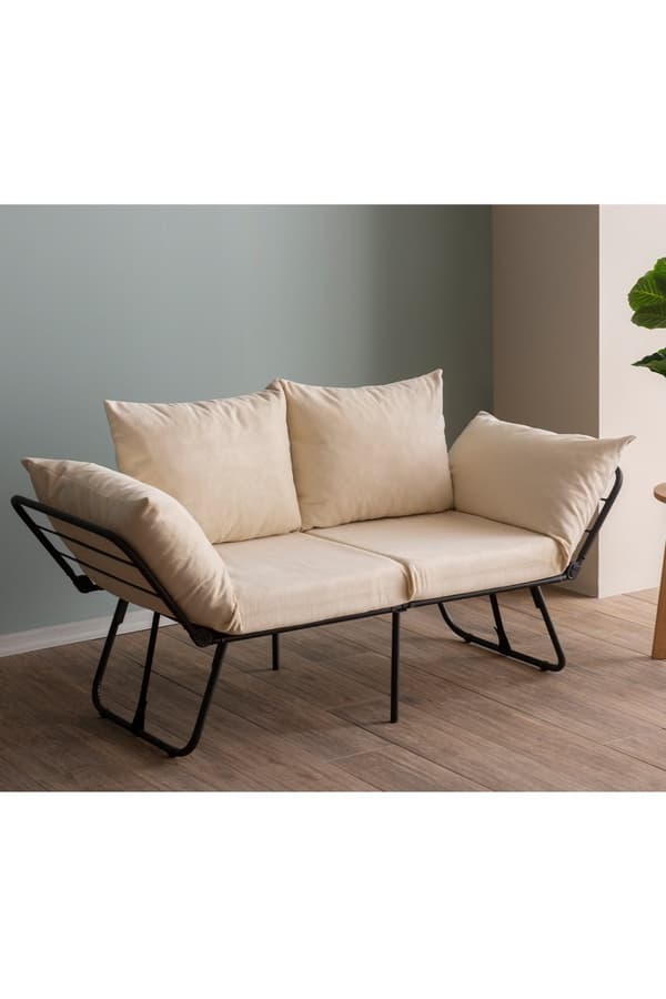 2-sæders sovesofa Viper 2-personers - Light Cream