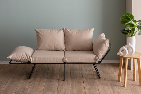 2-sæders sovesofa Viper 2-sæders - Creme