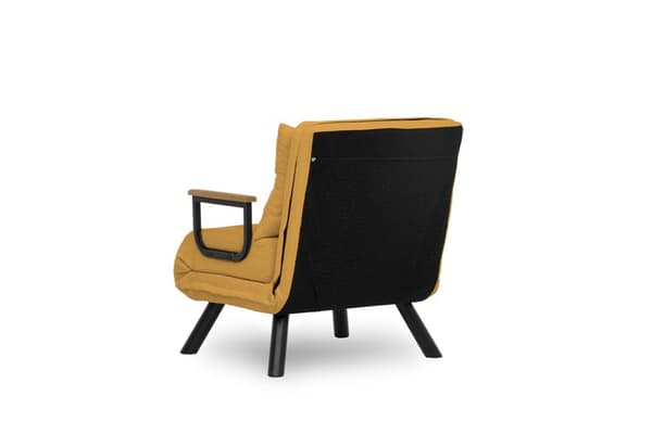 1-seters sovesofa Sando Single - Sennep