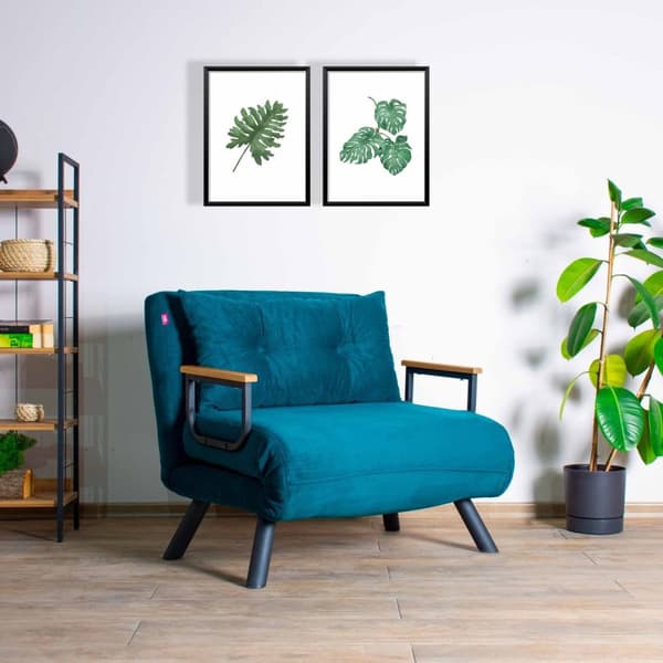 1-seters sovesofa Sando Single - Bensingrønn