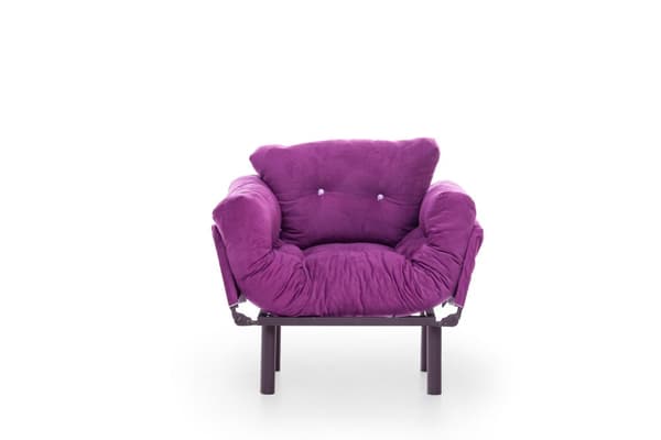 Wing Chair Nitta Singel - Lila