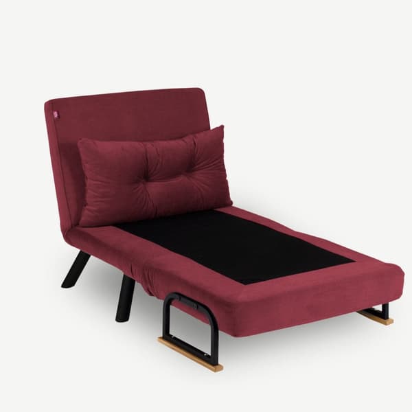 1-paikkainen vuodesohva Sando Single - Maroon