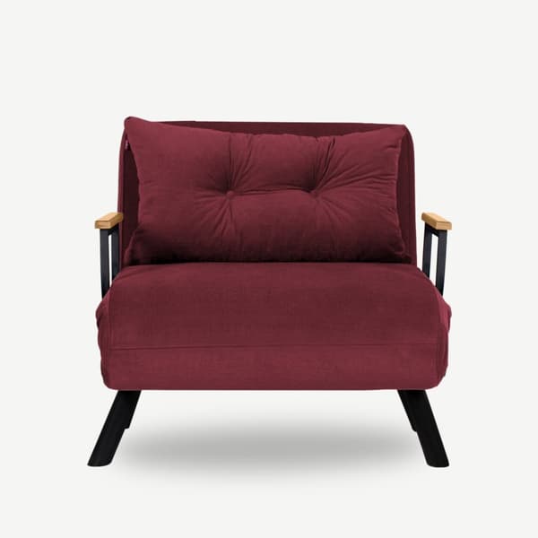 1-paikkainen vuodesohva Sando Single - Maroon