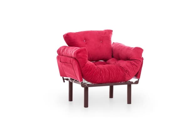 Wing Chair Nitta Single - Maroon