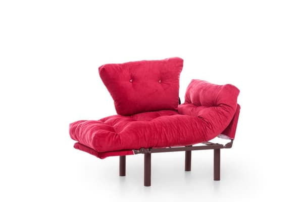Wing Chair Nitta Single - Maroon