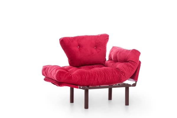 Wing Chair Nitta Single - Maroon