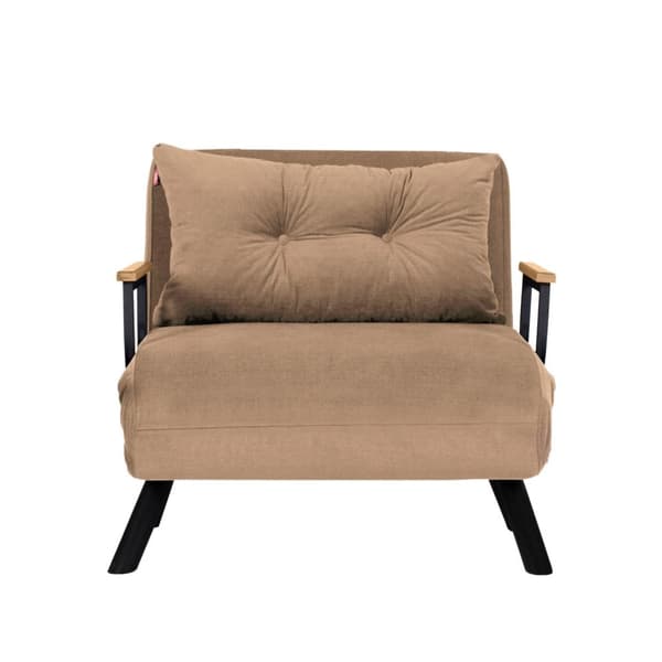 1-sits bäddsoffa Sando Single - Ljusbrun v2