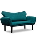 Miniatyrbild 4 av 7: 2-sits bäddsoffa Chatto - Bensinblå