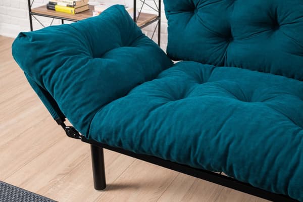 2-sits bäddsoffa Nitta - Bensinblå