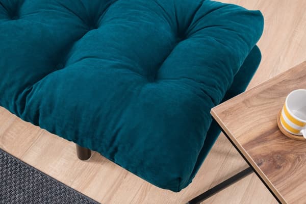 2-sits bäddsoffa Nitta - Bensinblå