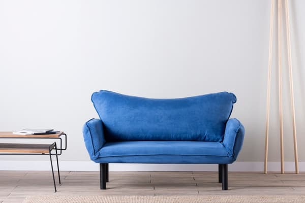 2-sæders sovesofa Chatto - blå