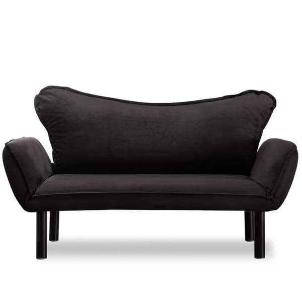 2-istuttava vuodesohva Chatto - musta