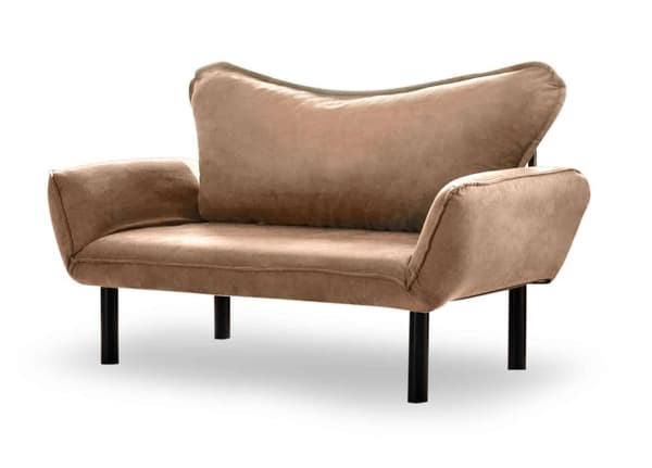 2-sæders sovesofa Chatto - lysebrun