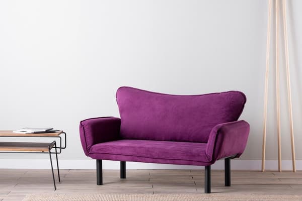 2-istuttava vuodesohva Chatto - violetti