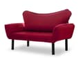 Miniatyrbild 7 av 8: 2-sits bäddsoffa Chatto - Rödbrun