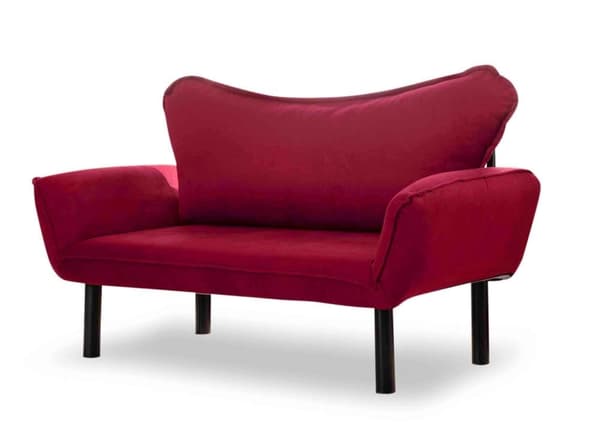 2-sits bäddsoffa Chatto - Rödbrun