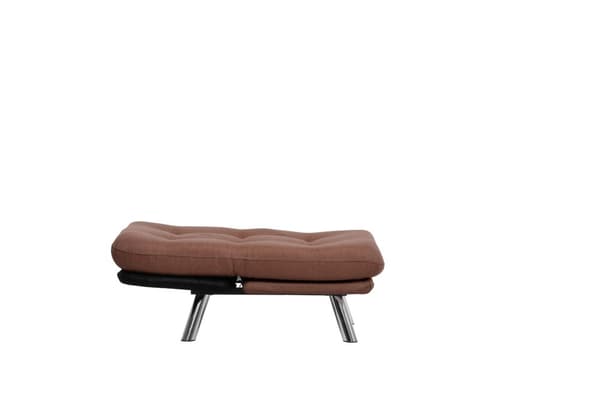 1-sits bäddsoffa Misa Small Solo - Ljusbrun