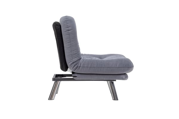 1-sits bäddsoffa Misa Small Solo - Grå