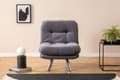 Miniatyrbild 2 av 9: 1-sits bäddsoffa Misa Small Solo - Grå