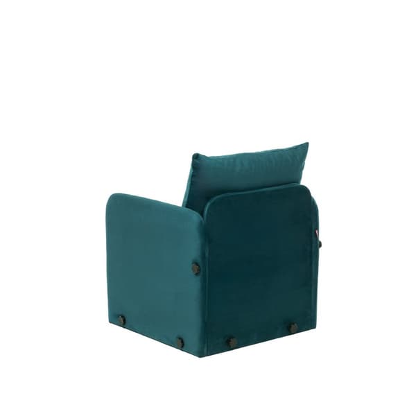 1-sits bäddsoffa Saga Single - Petrol Green