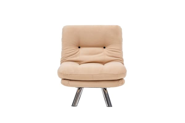 1-sits bäddsoffa Misa Small Solo - Cream