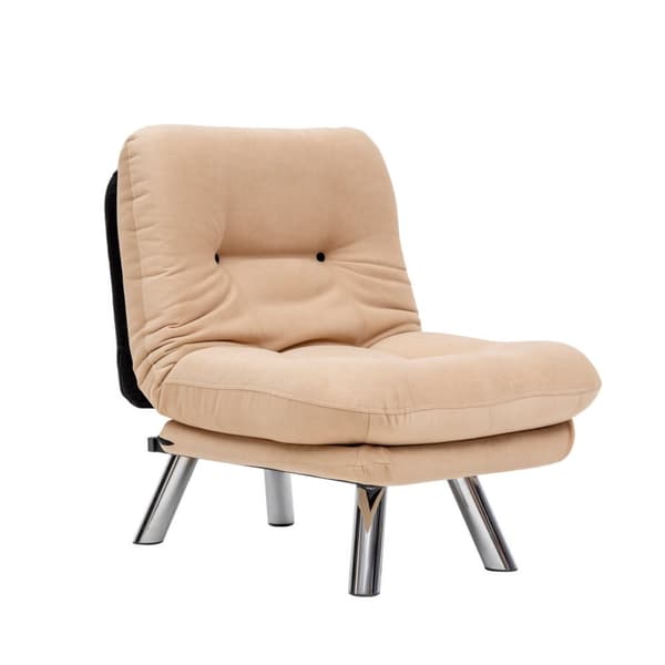 1-sits bäddsoffa Misa Small Solo - Cream