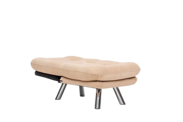 1-sits bäddsoffa Misa Small Solo - Cream