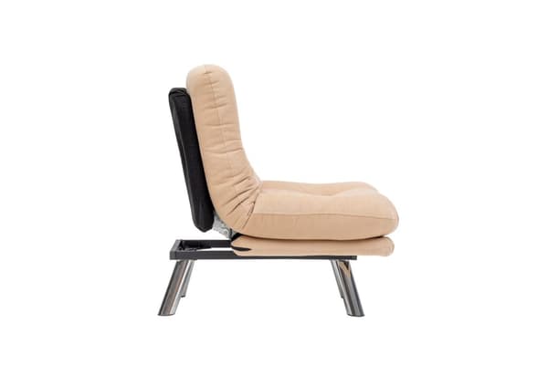 1-sits bäddsoffa Misa Small Solo - Cream