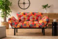 Miniatyrbilde 2 av 9: 2-seters sovesofa Nitta - Patchwork