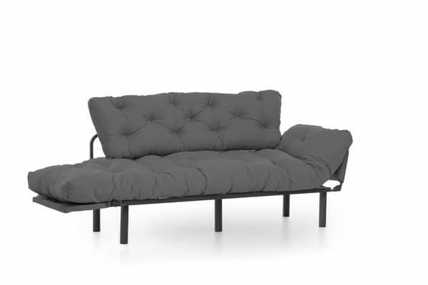 3-sæders sovesofa Nitta Triple - Grå