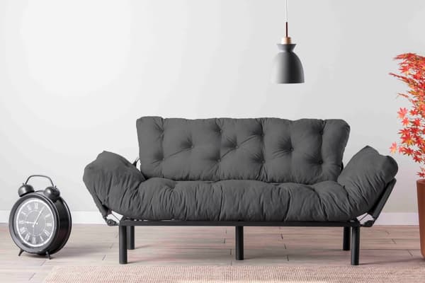 3-sæders sovesofa Nitta Triple - Grå