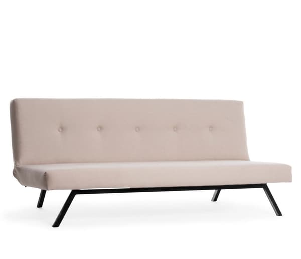 3-sæders sovesofa Zola - Creme