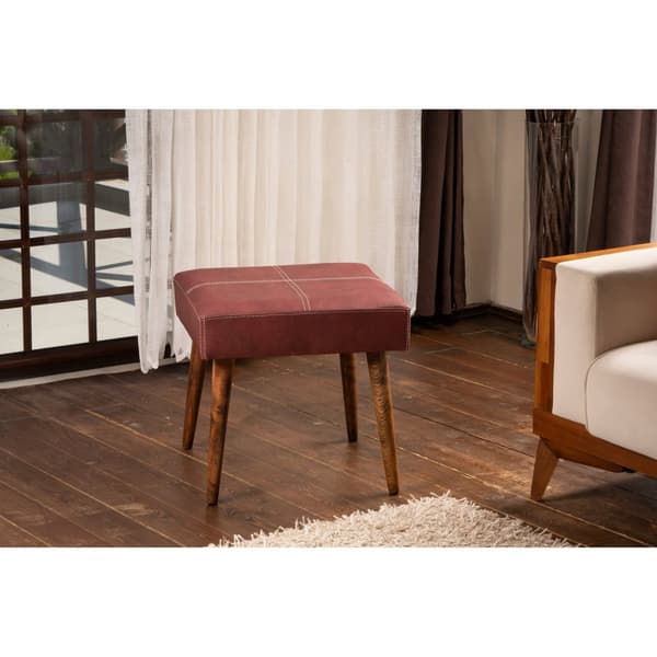 Pouff Urga - Claret Red